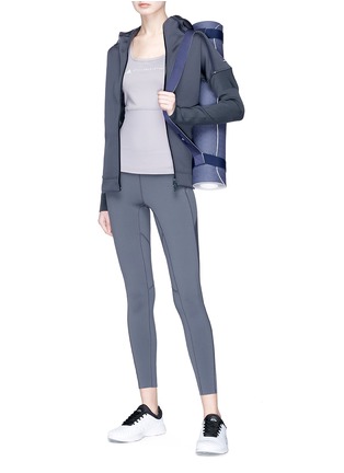 Figure View - Click To Enlarge - ADIDAS BY STELLA MCCARTNEY - 'Z.N.E Knit' panelled track jacket