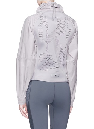 Back View - Click To Enlarge - ADIDAS BY STELLA MCCARTNEY - 'Training' perforated panel track jacket