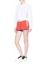 Figure View - Click To Enlarge - ADIDAS BY STELLA MCCARTNEY - 'Training High Intensity' climalite® track shorts