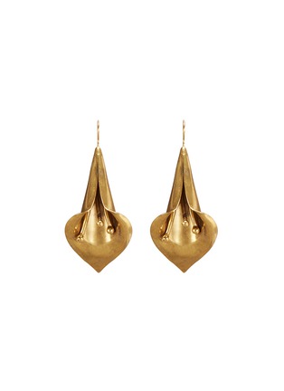 Main View - Click To Enlarge - JENNIFER BEHR - 'Calla' lily drop earrings