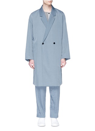 Main View - Click To Enlarge - ETHOSENS - Water-repellent trench coat