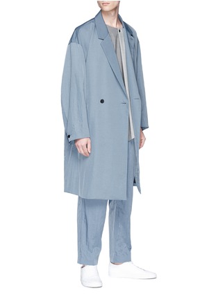 Figure View - Click To Enlarge - ETHOSENS - Water-repellent trench coat