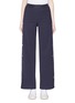 Main View - Click To Enlarge - PORTSPURE - Button outseam wide leg suiting pants