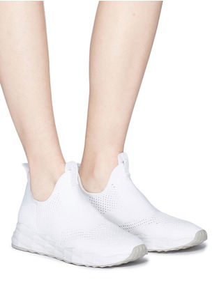 Figure View - Click To Enlarge - ASH - 'Shake' knit slip-on sneakers