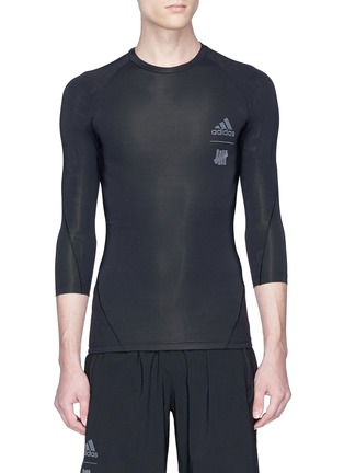Main View - Click To Enlarge - ADIDAS X UNDEFEATED - 'Alphaskin Tech' climachill® performance T-shirt