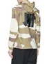 Back View - Click To Enlarge - ADIDAS X UNDEFEATED - Logo camouflage print climalite® performance hoodie