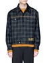 Main View - Click To Enlarge - NECESSITY SENSE - 'Lou' check plaid wool-cashmere shirt jacket