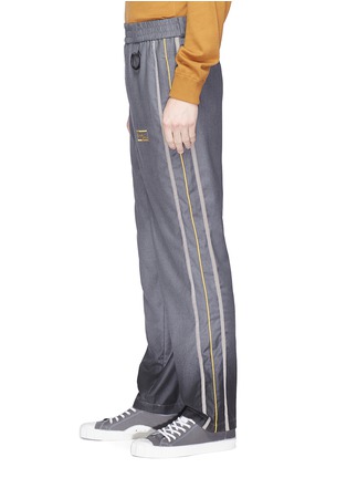 Detail View - Click To Enlarge - NECESSITY SENSE - 'Mich' stripe outseam wool jogging pants