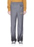 Main View - Click To Enlarge - NECESSITY SENSE - 'Mich' stripe outseam wool jogging pants