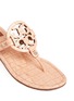 Detail View - Click To Enlarge - TORY BURCH - 'Miller' crocodile print thong sandals