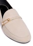 Detail View - Click To Enlarge - STELLA LUNA - Turnlock bar suede loafers