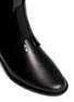 Detail View - Click To Enlarge - MELISSA - 'Necklace' glossy panel matte Chelsea boots
