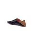 Detail View - Click To Enlarge - ACNE STUDIOS - Snake embossed leather step-in babouche loafers