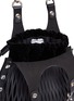 Detail View - Click To Enlarge - SONIA RYKIEL - 'Le Baltard' medium calfskin leather net tote