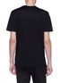 Back View - Click To Enlarge - LANVIN - Reflective tape logo print T-shirt