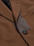  - LANVIN - Contrast panel wool melton coat