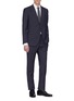 Figure View - Click To Enlarge - LANVIN - 'Attitude' wool suit