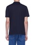 Back View - Click To Enlarge - LANVIN - Mix graphic embroidered polo shirt