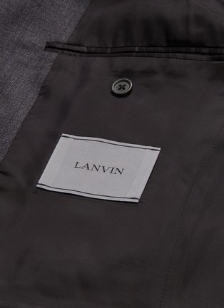  - LANVIN - 'Attitude' check plaid wool suit