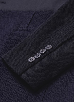  - LANVIN - Patchwork wool blend jacket