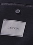  - LANVIN - Patchwork wool blend jacket