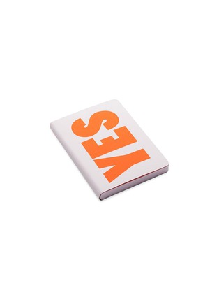 Main View - Click To Enlarge - NUUNA - Yes - No notebook – Neon Orange