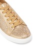 Detail View - Click To Enlarge - KENNETH COLE - 'Kam' Swarovski crystal embellished lamé sneakers