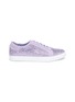 Main View - Click To Enlarge - KENNETH COLE - 'Kam' Swarovski crystal embellished suede sneakers