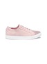 Main View - Click To Enlarge - KENNETH COLE - 'Kam' Swarovski crystal embellished toe cap suede sneakers