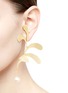 Figure View - Click To Enlarge - ANISSA KERMICHE - 'Mobile Doré' single drop earring