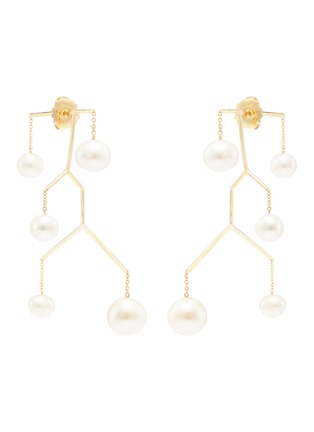 Main View - Click To Enlarge - ANISSA KERMICHE - 'Kinetic' drop earrings