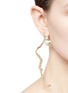 Figure View - Click To Enlarge - ANISSA KERMICHE - 'Tête-a-Tête' face drop earrings