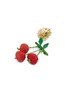 Detail View - Click To Enlarge - MERCEDES SALAZAR - 'Wild Cherry' drop clip earrings
