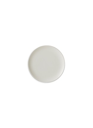Detail View - Click To Enlarge - GIDON BING - Medium dinner plate – Satin White