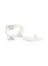 Main View - Click To Enlarge - TIBI - 'Hanson' cross strap patent leather sandals