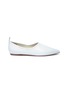 Main View - Click To Enlarge - TIBI - 'John' crinkled patent leather skimmer flats