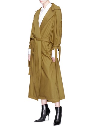Front View - Click To Enlarge - 10479 - Oversized trench coat