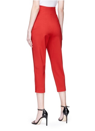 Back View - Click To Enlarge - 10479 - High waist cropped pants