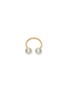 Main View - Click To Enlarge - SOPHIE BILLE BRAHE - 'Emma Deux' Akoya pearl 14k yellow gold single ear cuff