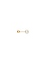 Main View - Click To Enlarge - SOPHIE BILLE BRAHE - 'Elipse Simple' Akoya pearl 14k yellow gold single earring