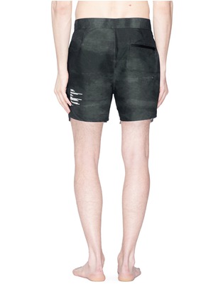 Back View - Click To Enlarge - 73398 - Front pocket swim shorts