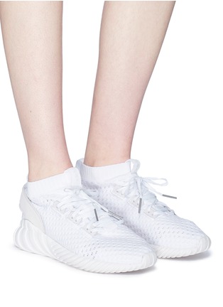 Figure View - Click To Enlarge - ADIDAS - 'Tubular Doom Sock' Primeknit sneakers