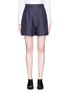 Main View - Click To Enlarge - ACNE STUDIOS - 'Sachi' stripe twill shorts