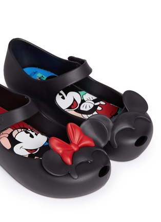 Detail View - Click To Enlarge - MELISSA - 'Ultragirl Disney Twins II' Mickey and Minnie toddler flats