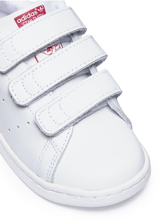 Detail View - Click To Enlarge - ADIDAS - 'Stan Smith CF I' leather toddler sneakers
