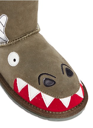 Detail View - Click To Enlarge - EMU AUSTRALIA - 'Dragon' suede kids boots