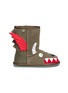 Main View - Click To Enlarge - EMU AUSTRALIA - 'Dragon' suede kids boots