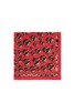 Main View - Click To Enlarge - ALEXANDER MCQUEEN - Floral skull print silk scarf