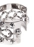 Detail View - Click To Enlarge - ALEXANDER MCQUEEN - Skull chain studded cuff