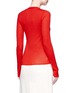 Back View - Click To Enlarge - MS MIN - Fine wool knit sweater